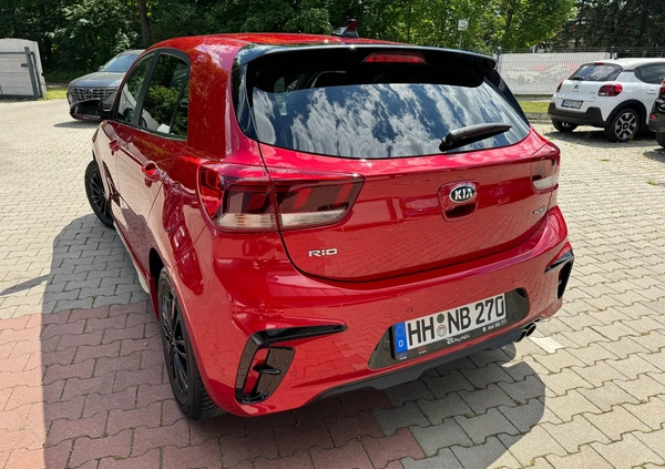 Kia Rio cena 55777 przebieg: 80767, rok produkcji 2020 z Nysa małe 742